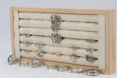 .925 Sterling Silver Curated 20 Ring Lot Various Sizes & Styles