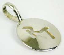 Vintage Signed Ambriz Sterling Silver Pendant