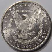 1885-CC Morgan Silver Dollar, BU.