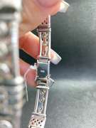 UNIQUE 14K ROUND BRILLIANT MENS WHITE GOLD DIAMOND BRACELET