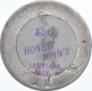 1922-D Peace Silver Dollar - Honest John's Stickered Back