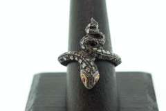 Sterling Silver & Diamond Ring