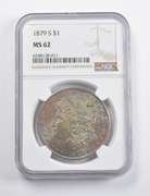 MS62 1879-S Morgan Silver Dollar NGC - Great Tone