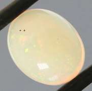 Ravishing 1.40ct snow white Welo Opal
