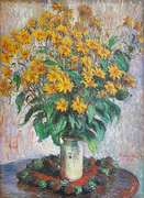 Claude Monet, Vase of Chrysanthemums