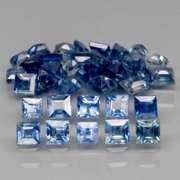 Heated only 3.29ct blue Sapphire set with multiple hues