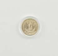 1964-D Washington Quarter Orig. Binion Silver Hoard Sampler 49/400 COA