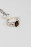 Sterling Silver Natural Garnet Gemstone Ring