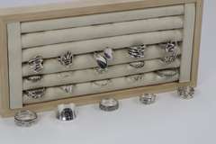 .925 Sterling Silver Ring Assortment Various Sizes & Styles (20 Ring Lot)