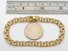 Popular Vintage 14k Charm Bracelet