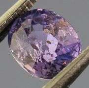 Awesome color! 1.25ct UNHEATED blue violet Sapphire