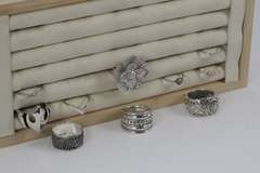 Sterling Silver Curated Ring Assortment Various Sizes & Styles (10 Ring Lot)