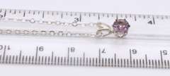 Group Lot of 3  Cubic zirconia Pendant on Chain Necklace