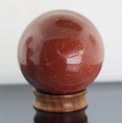 Attention grabbing 1,296ct Red Jasper sphere