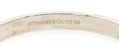 Tiffany & Co. Hinge Lock Bangle Bracelet in 18K and Sterling