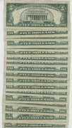 20 Much nicer Series of 1963 $5 Red Seal Notes