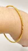 22kt Solid Yellow Gold Bangle Bracelet