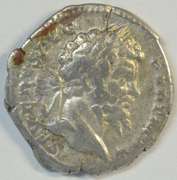 Septimius Severus Roman Silver Denarius, 193-211 AD with Victory