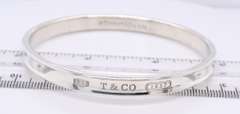 Tiffany & Co 1837 Bangle Bracelet in Sterling Silver