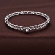 Vintage looking dancing stone Bangle