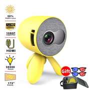 Mini Projector 3.5mm Audio Phone With Screen
