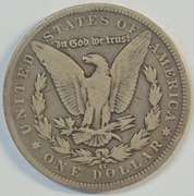 Key date 1891-CC Morgan Silver Dollar in circ