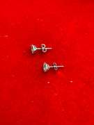14K WHITE GOLD DIAMOND STUDS