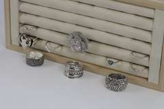 Sterling Silver Curated Ring Assortment Various Sizes & Styles (10 Ring Lot)