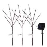 3pcs Solar Garden Light Outdoor Decor Tree Ball