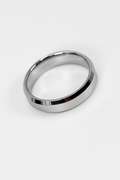 Men's Tungsten Carbide Polished Shiny Wedding Band Comfort Fit Ring Size 12.5