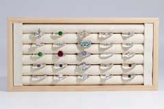 .925 Sterling Silver Ring Lot Various Sizes & Styles (25 Ring Lot)