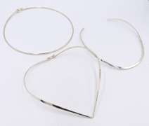 Group Lot of 3 Cuff Collar Necklaces