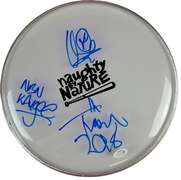 Naughty By Nature Autographed Custom Framed Drum Head Drumhead Display ACOA