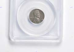 MS61 1965 Lincoln Memorial Cent Error Struck On Clad 10C Planchet PCGS