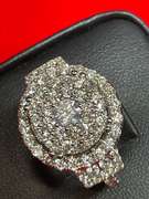CERTIFIED 14K WHITE GOLD AND DIAMOND RING