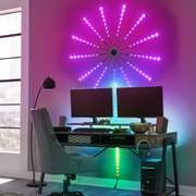 LED Sound Activated Light Drum Fireworks Light