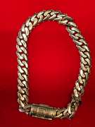 CERTIFIED BRAND NEW MEN'S CUBA LINK DIAMOND BRACELET