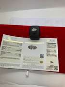 CERTIFIED LADIES 14K WHITE GOLD DIAMOND ENGAGEMENT RING. 2.77 CARATS.