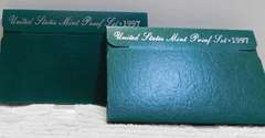 2 Sets:  1995 & 1996 PROOF Sets, harder dates