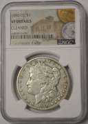 1890-CC Morgan Silver Dollar NGC VF Details Cleaned
