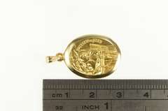 14K Yellow Gold St. Teresa De Jesus Mother Teresa Oval Charm/Pendant