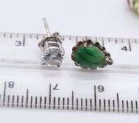 Group Lot of Vintage 925 Sterling Silver Earrings
