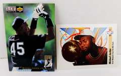 2 Michael Jordan Basketball Cards