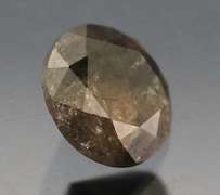 Attention grabbing .41ct bi-color Diamond solitaire