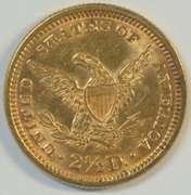 Razor-sharp 1878 US $2.50 Liberty Gold Piece. Better date