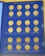Complete 1938-1964 Jefferson Nickel Whitman Album, Coins Circulated.