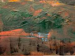 Sussan Afrasiabian Original Acrylic on Canvas "After the Rain"