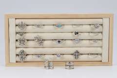 .925 Sterling Silver Curated Ring Set 20 RIng Lot Various Sizes & Styles