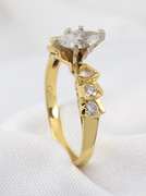 Sparkling Marquise Diamond Ring