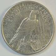 Key date 1921 Peace Silver Dollar in high grade